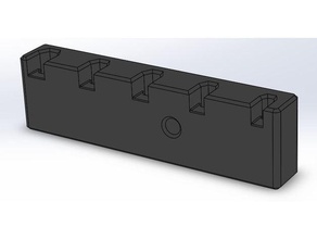 hexkey holder original prusa i3 mk3 tool holders boxes allenkey toolholder 3d print model - Mito3D