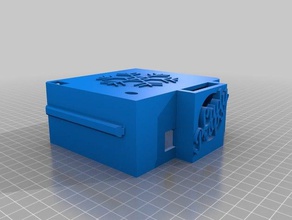 mks gen cooler case ender3 3d printer parts box creality ender 3 fan lady props ladyprops stock 3d print model - Mito3D