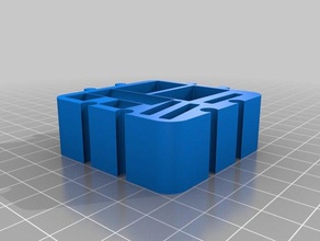 modular battery holder more shapes organization 9v lr41 lr44 tidy 3d print model - Mito3D