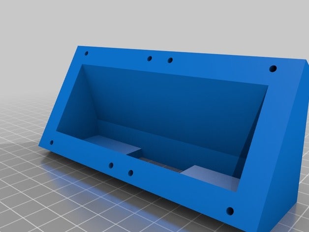 ring 2 doorbell wedge outdoor garden 3D print model - Mito3D