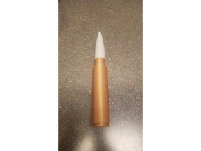 30x173mm round props a-10 ammunition bullet 3d print model - Mito3D