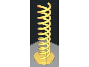 doppia elica di base 3d stampa 3d print model - Mito3D