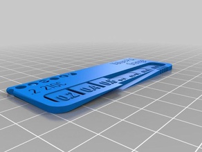 Wert orange 3d Drucker - Zubehör angepasst 3d print model - Mito3D
