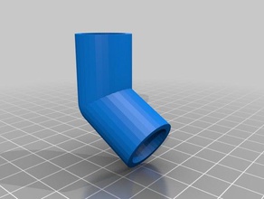 kurze Knie dicker Teile angepasst 3d print model - Mito3D