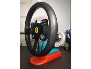 thrustmaster wheel display-Ständer automotive Formel 1 gaming ps4 racing Rallye display xbox one 3d print model - Mito3D