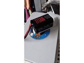 titan 4s support de batterie rc des véhicules fpv skyhunter 3d print model - Mito3D