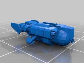 yv-929 luz cargueiro brinquedos jogos star wars 3d print model - Mito3D