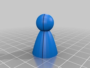 fractional pawns math division fractions primary school 3d print model - Mito3D