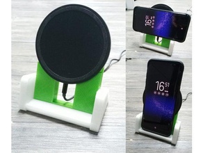 belkin boost&uarrup Fett wireless charging pad 10w stand mobile Telefon boostup - Ladestation iphonex 3d print model - Mito3D