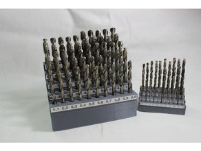 Bohrständer 1 10 mm 01 mm-Schritten tool Inhaber - Boxen nsfw 3d print model - Mito3D