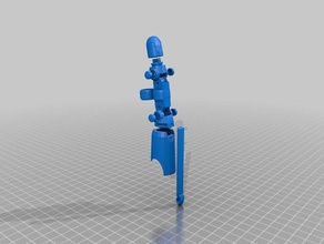 my customized knicks prosthetic finger v355 robotics 3d print model - Mito3D