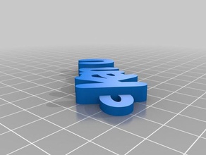 kanu Schlüsselanhänger angepasst 3d print model - Mito3D