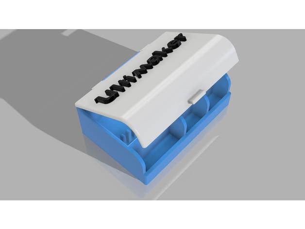 ultimaker-Düse Kasten 3d Drucker - Zubehör Halter Düse tool Werkzeughalter ultimaker 3 s5 3D print model - Mito3D