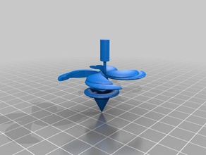 spiner mechanical toys 3d print model - Mito3D