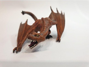 wyvern mini d&d jeux le mdn miniature de dragon modèle table jeu 3d print model - Mito3D