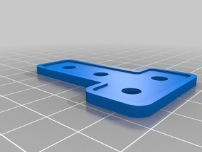 t-bracket t-slots parts customized 3d print model - Mito3D