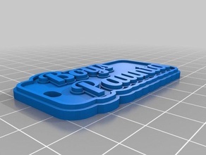 boys paunta keychains customized 3d print model - Mito3D