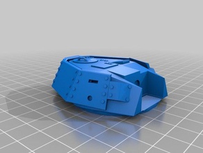 gaming-tank canon collection v2 Fahrzeuge scifi warhammer 40000 40k wh40k 3d print model - Mito3D
