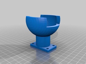 cr-10 racquetball pied 3d de l'imprimante pièces 3d print model - Mito3D