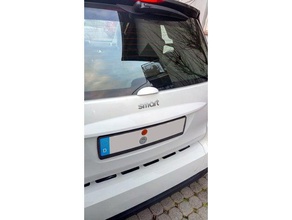 smart 451 hinten Glas Griff automotive Tür Auto 3d print model - Mito3D