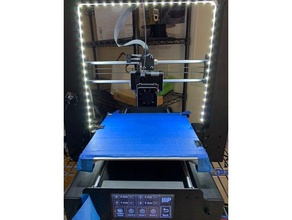 led luce bar monoprice maker select plus 3d la stampante accessori wanhao duplicatore i3 3d print model - Mito3D