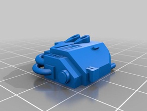 venerable dreadnought missile launcher toy game accessories 3d print model - Mito3D