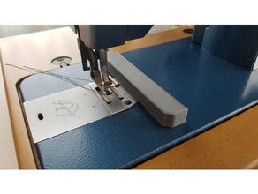 magnético de costura guia se encaixa sailrite juki consew rex a máquina ferramentas 3d print model - Mito3D