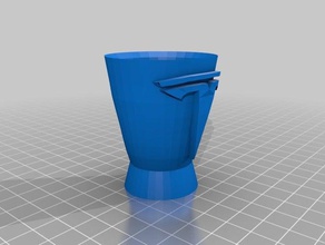 tesla vaso de chupito cocina comedor parte a favor del partido las gafas copita 3d print model - Mito3D