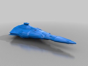 republic class star destroyer toys games wars 3d print model - Mito3D