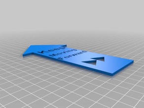 quote bookmark signs logos arrow books design forward learning life moving read reading 3d print model - Mito3D