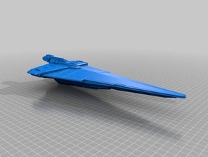 nebula-Klasse neue Republik star destroyer - Spielzeug Spiele wars 3d print model - Mito3D