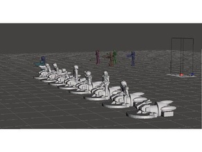 robotech tirol império fast-disco equipa de investigação sentinelas escolta jogos rrt wargame 3d print model - Mito3D