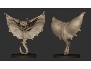 cloaker yaratıklar dnd dungeons dragons fantezi rol yapma rpg masa üstü oyun 3d print model - Mito3D