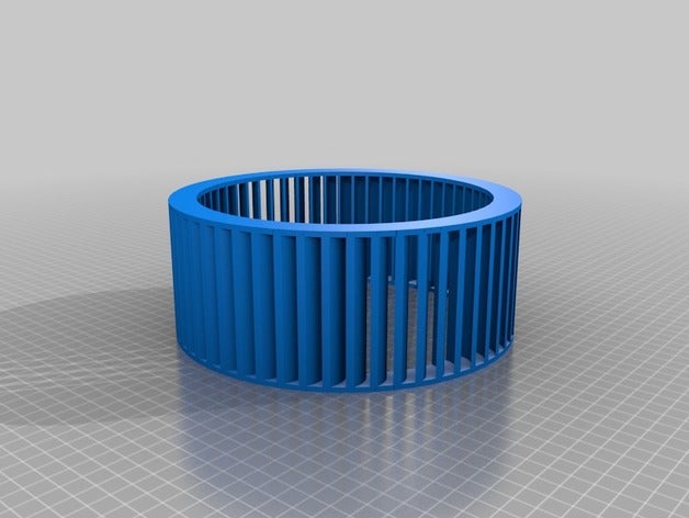 ventilador radial moedas emblemas 3D print model - Mito3D