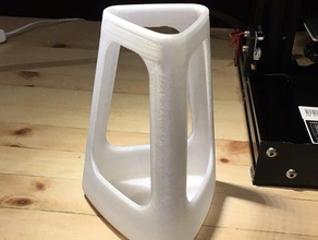 re flora vase household supplies flower 3d print model - Mito3D