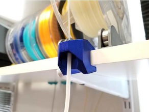 filament kılavuzu raf Eki 3d yazıcı aksesuarlar montaj 3d print model - Mito3D