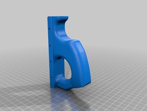 mhp2 picatinny adhérence sport et loisirs airsoft crosse nerf mount 3d print model - Mito3D