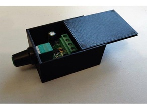 fan motor controller enclosure 3d printer accessories box 3d print model - Mito3D
