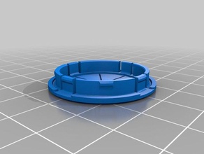 conducto eléctrico del cuadro de knockout ojales reemplazo partes 3d print model - Mito3D