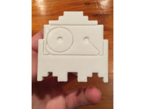 ghost cassette badge coins badges 3d 3d print model - Mito3D