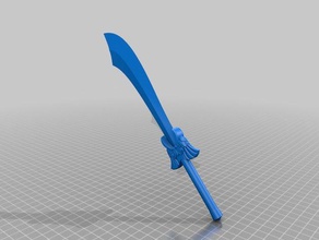 yun-seongs kılıç sahne 3d print model - Mito3D