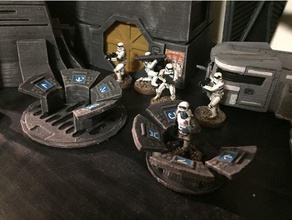 imperial equipo terminal de star wars la legión escala juguete juego accesorios 3d print model - Mito3D