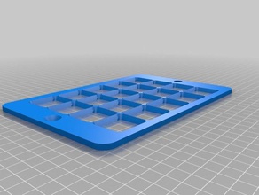 my customized 3d printable keyguard grid-based free-form hybrid aac apps tablets