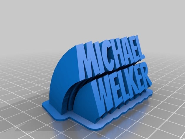 michael office angepasst 3D print model - Mito3D