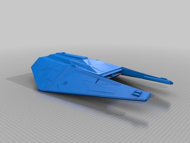 libertador-classe cruiser brinquedos jogos star wars 3D print model - Mito3D