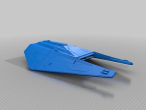 kurtarıcı-class cruiser oyuncaklar oyunlar star wars 3d print model - Mito3D