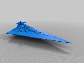 praetor-class star battlecruiser toys games wars 3d print model - Mito3D