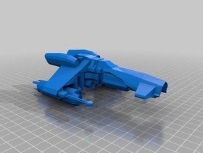 kihraxz assault fighter toys games star wars 3d print model - Mito3D