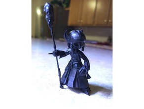 guild wars 2 neurophysicist ankh persone asura carattere dlp figura in miniatura miniature negromante piccola personaggio dei videogiochi 3d print model - Mito3D