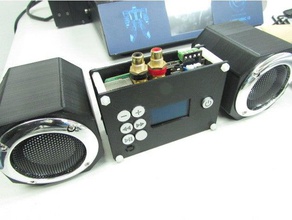 raspberry pi modèle 3 mini chaine hifi nanosound solution audio 3d print model - Mito3D